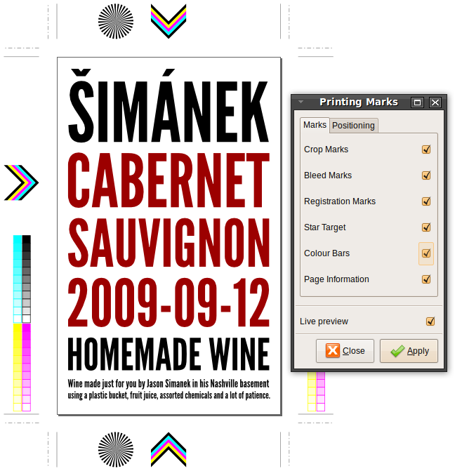 Printing Marks in Inkscape Bohemian Blog